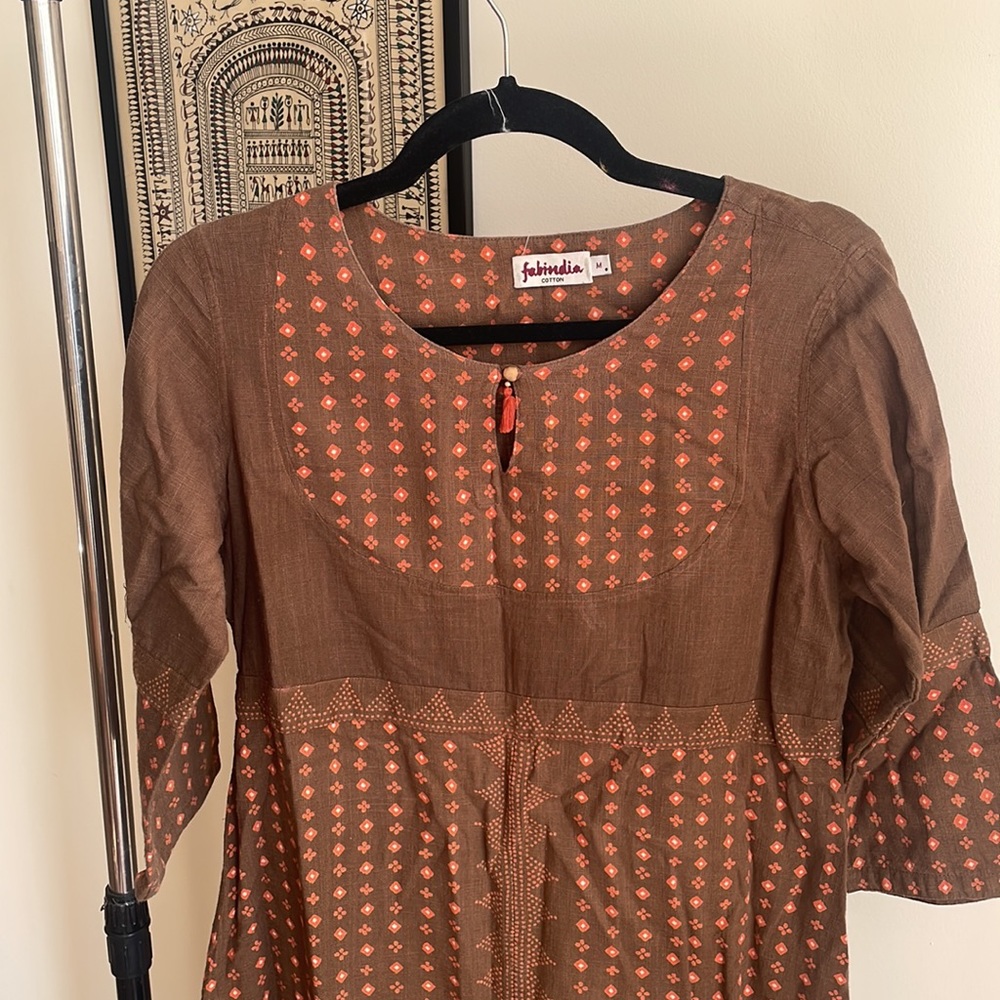 Fabindia cotton kurta - Picture 3 of 4
